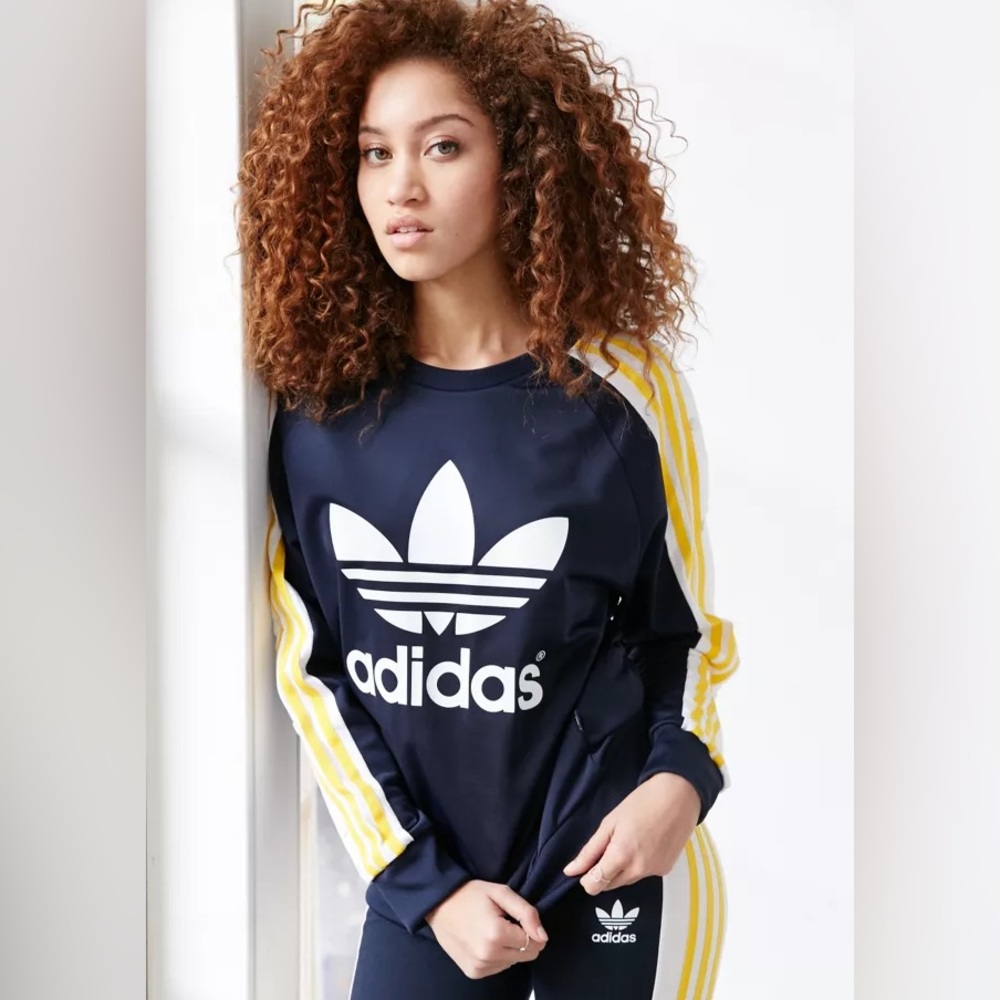 adidas Originals Cosmic Confession Pullover Sweatshirt Rita Ora Size Large